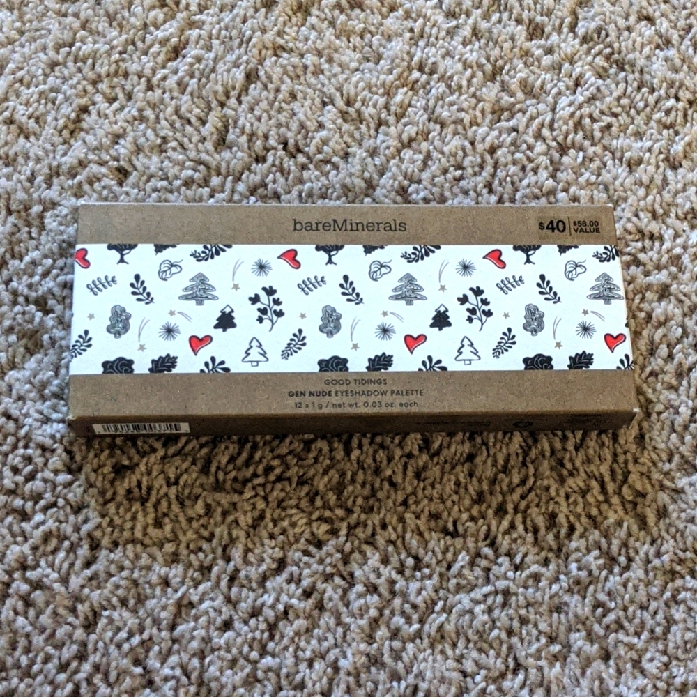 New! BareMinerals Good Tidings Eyeshadow Pallet